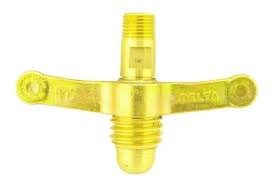 Borboleta de latão 1/8 para botijão P13