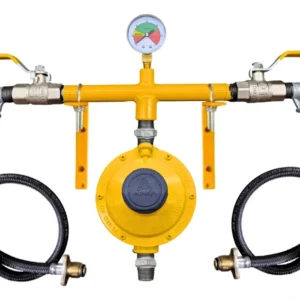 Kit para 02 botijões P45 baixa pressão